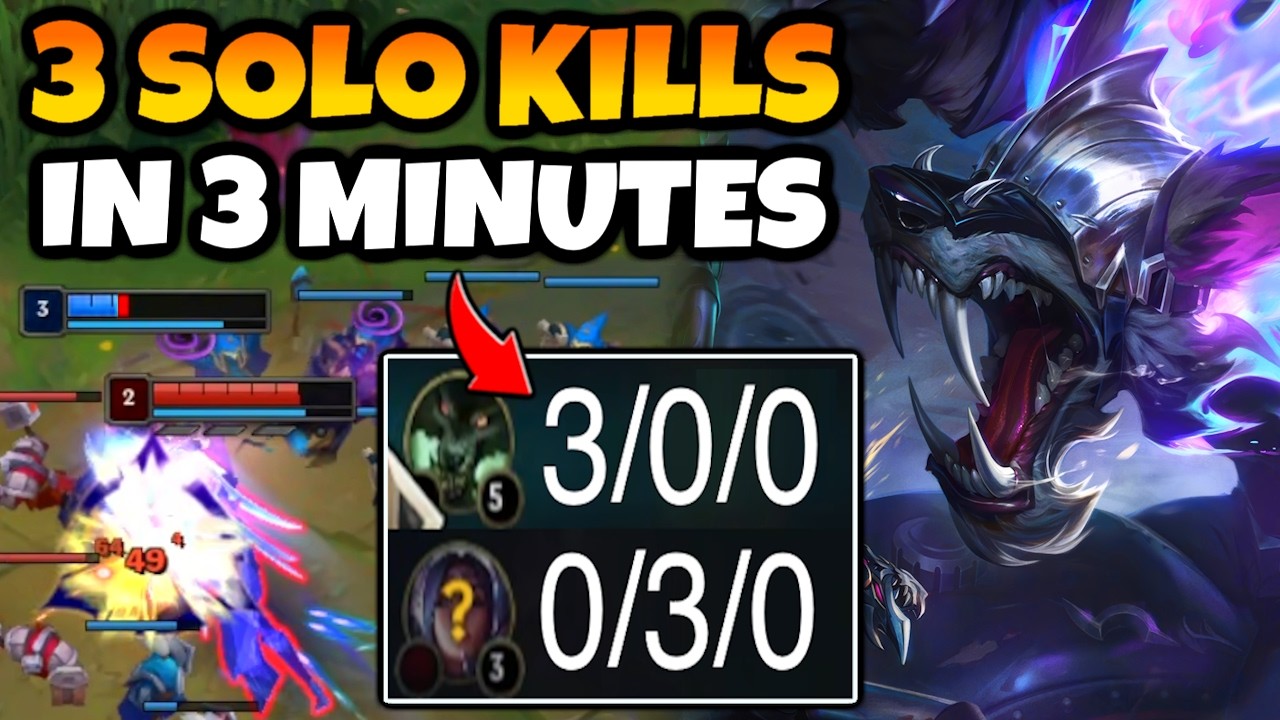 Teaching this High Elo Smurf to never disrespect my Warwick Top ever again
