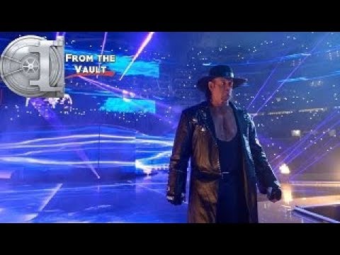 Undertaker 23-2 At Wrestlemania background