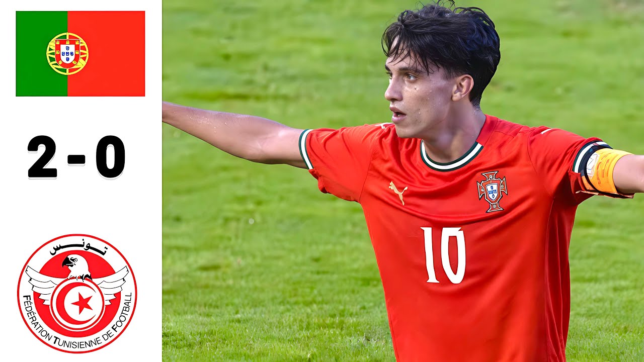 Portugal 2 x 0 Tunisia U20 Maurice Revello Final.Extended Highlights & All Goals 2026
