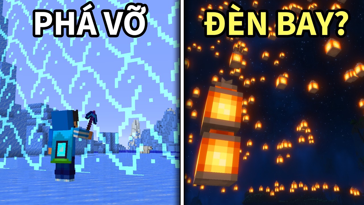 30 Thí Nghiệm PHÁ VỠ Minecraft Mà Bạn KHÔNG NGỜ TỚI