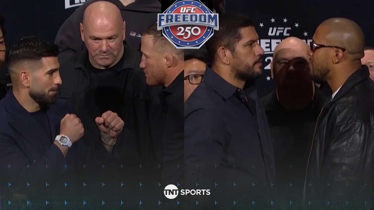 Full UFC Freedom 250 Face-Offs | Topuria vs Gaethje ЁЯПЖ Pereira vs Gane & MORE! ЁЯФе