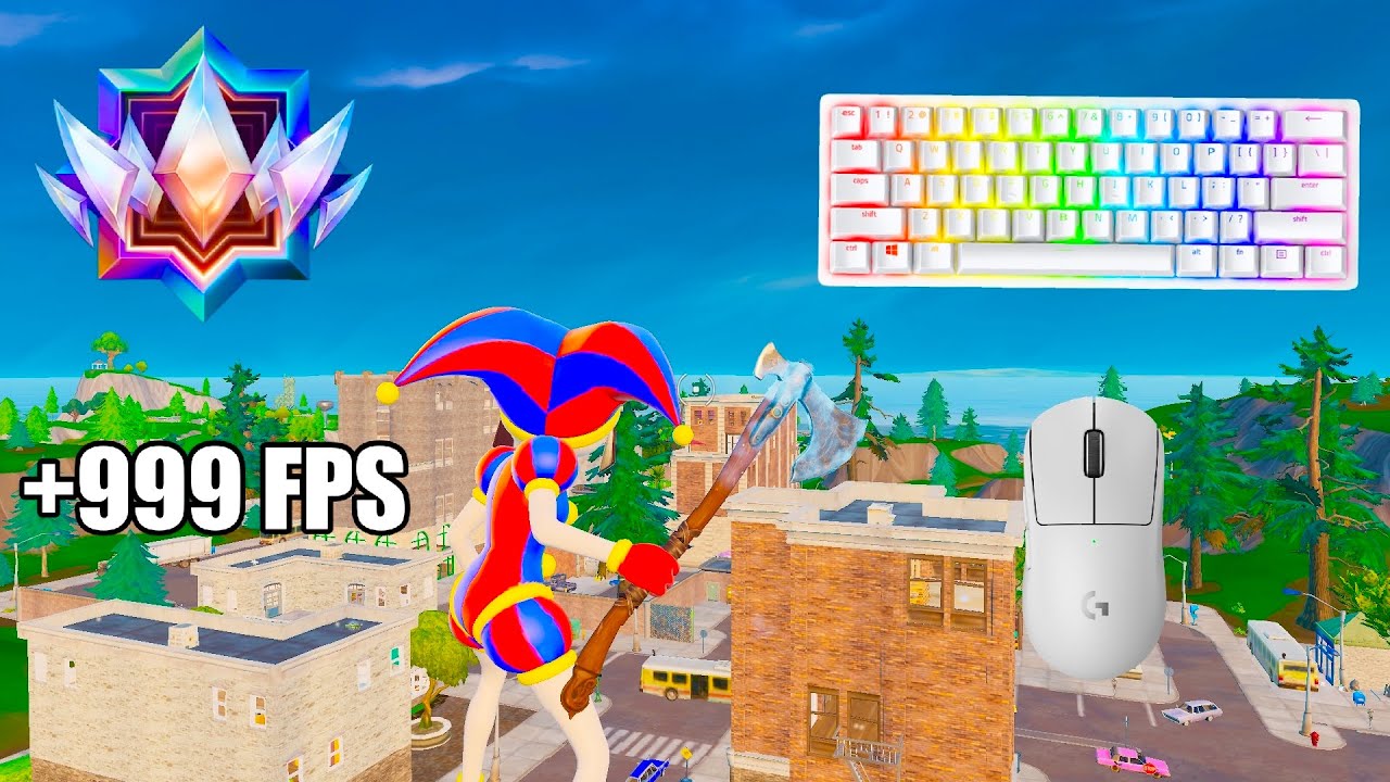 SteelSeries Apex Pro TKL ASMR 😴 Fortnite OG Ranked Reload 🏆 Satisfying Keyboard Fortnite 900 FPS 4K