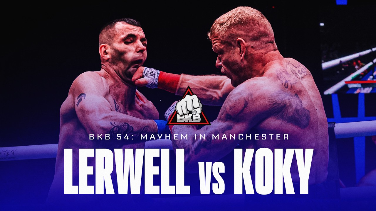 FULL Bare Knuckle Fight | Daniel Lerwell vs. Robert Koky | BKB 54: Mayhem in Manchester