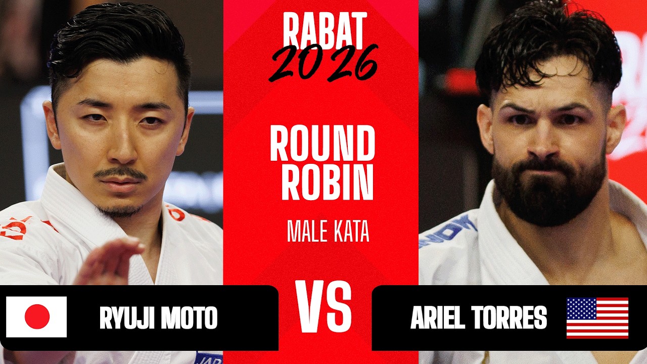 Ariel Torres vs Ryuji Moto Close Match | Karate One Premier League Rabat 2026