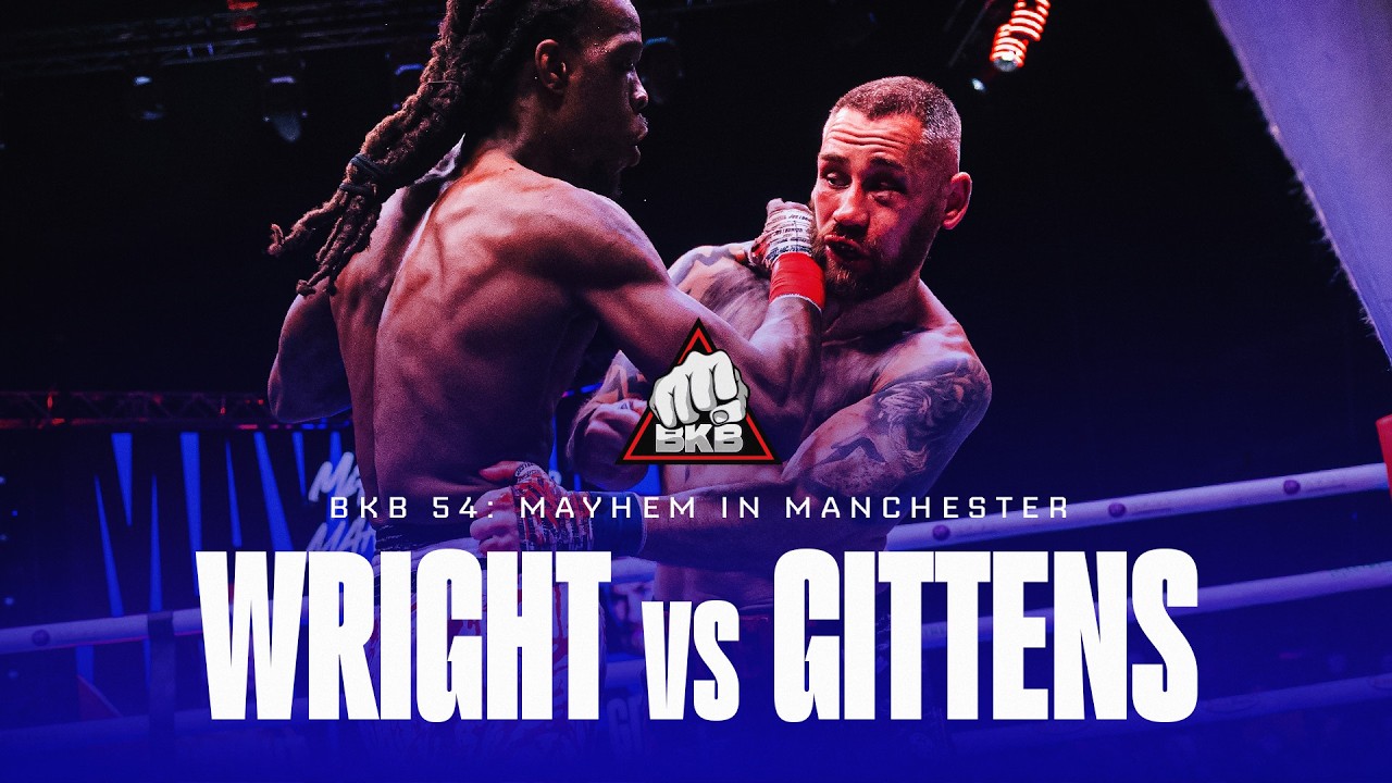 FULL Bare Knuckle Fight | Javon Wright vs. Dan Gittens | BKB 54: Mayhem in Manchester