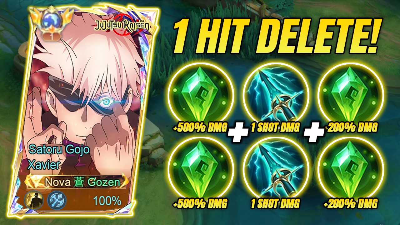 GLOBAL XAVIER BEST 1 HIT BUILD 2026!! (100% BROKEN) - MLBB