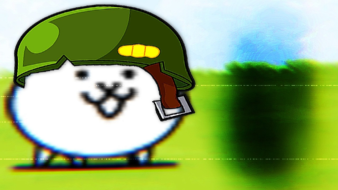 playing Battle Cats for the first time because my account got hacked backdrop