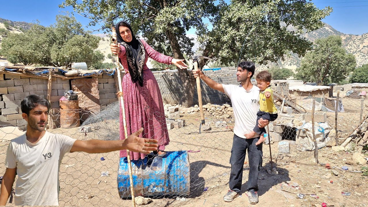 The story of the legendary Agha Qudrat for building a home and a peaceful life🏡❤️