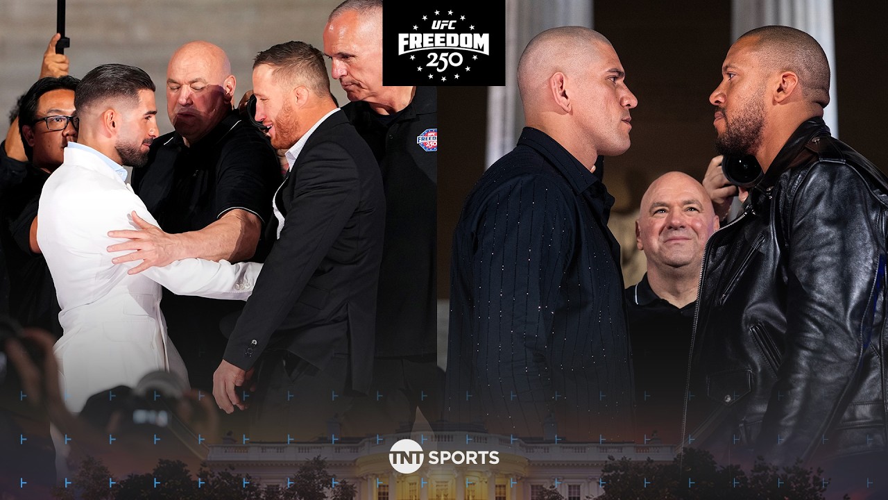 Topuria vs Gaethje 🏆 Pereira vs Gane & MORE! 🤩 UFC Freedom 250 Final Face-Off's