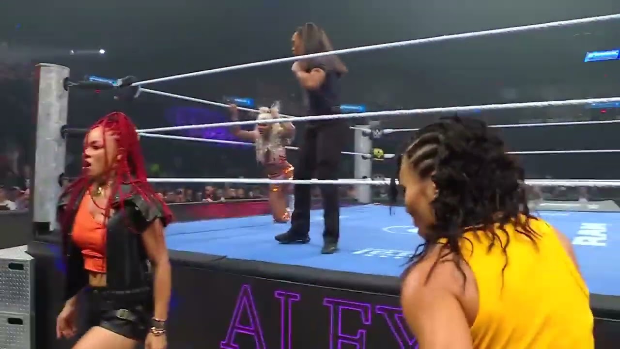Alexa Bliss and Tiffany Stratton brawl with B-Fab and Michin: SmackDown, June 12, 2026