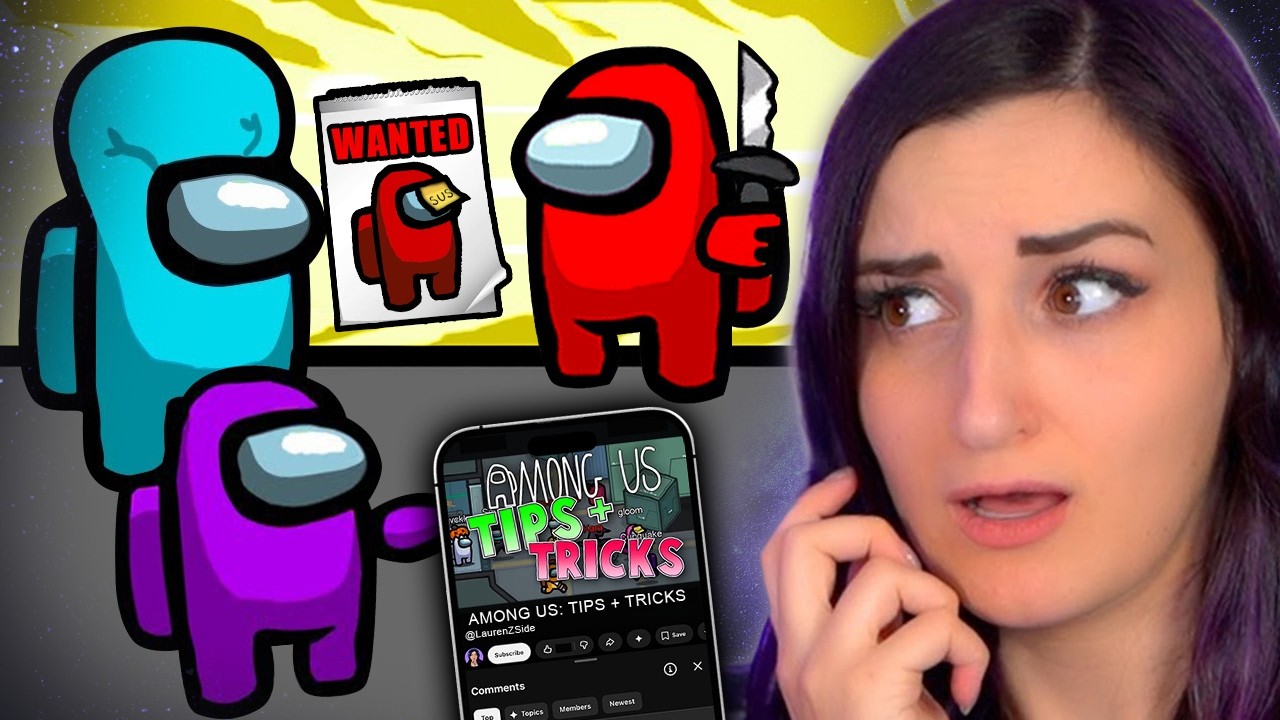 I Tried AMONG US Tips + Tricks Videos ...But I FAILED!