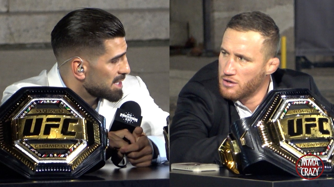 Ilia Topuria vs. Justin Gaethje Press Conference Highlights for UFC Freedom 250
