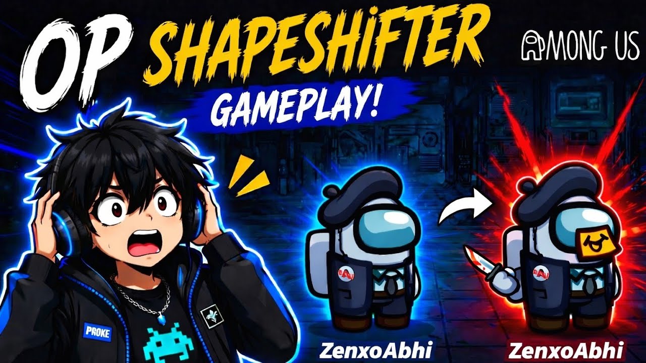 OP Shapeshifter Impostor Gameplay! ๐ฑ | Among Us | #tipsandtricks #tips