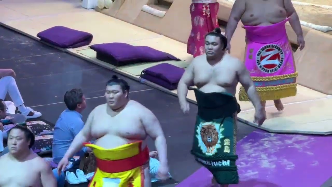 速報❗️【大相撲パリ公演】土俵入り 安青錦 霧島 琴櫻 若隆景 宇良 若元春 2026/6/13 2026-06-13 22:08