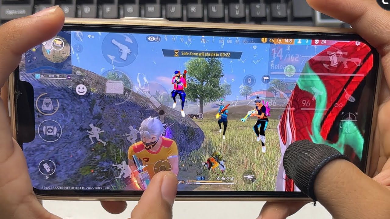 New finger sleeves ЁЯе░Smooth Rush Handcam Gameplay ЁЯОАiPhone 13 Pro Max || RIGHT M10 background