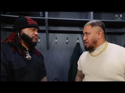 Jacob Fatu & Solo Sikoa backstage segment _WWE Smackdown 12 June 2026