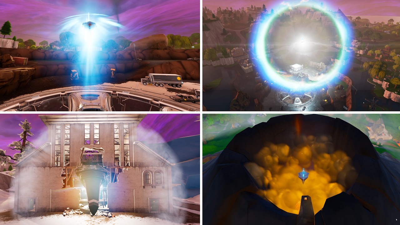 All Vault Rune Live Events in Fortnite OG Season 8