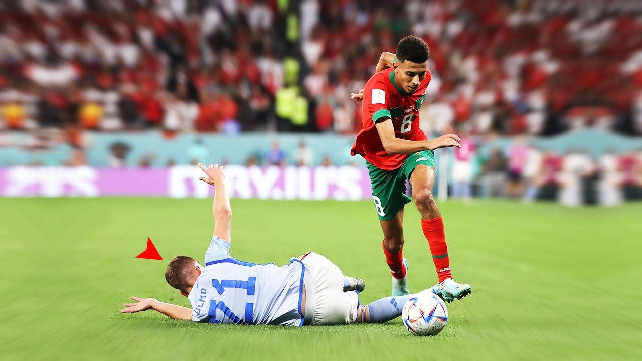 Crazy Ankle Breaking Skills background
