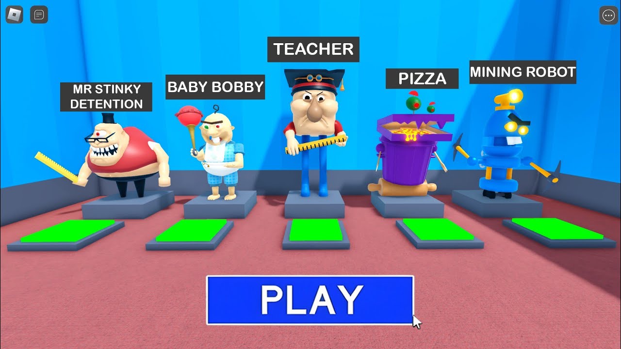 🚨PRISONER ESCAPE! HARD MODE - Epic School - All Morphs Unlocked Obby Full Gameplay 4K #roblox