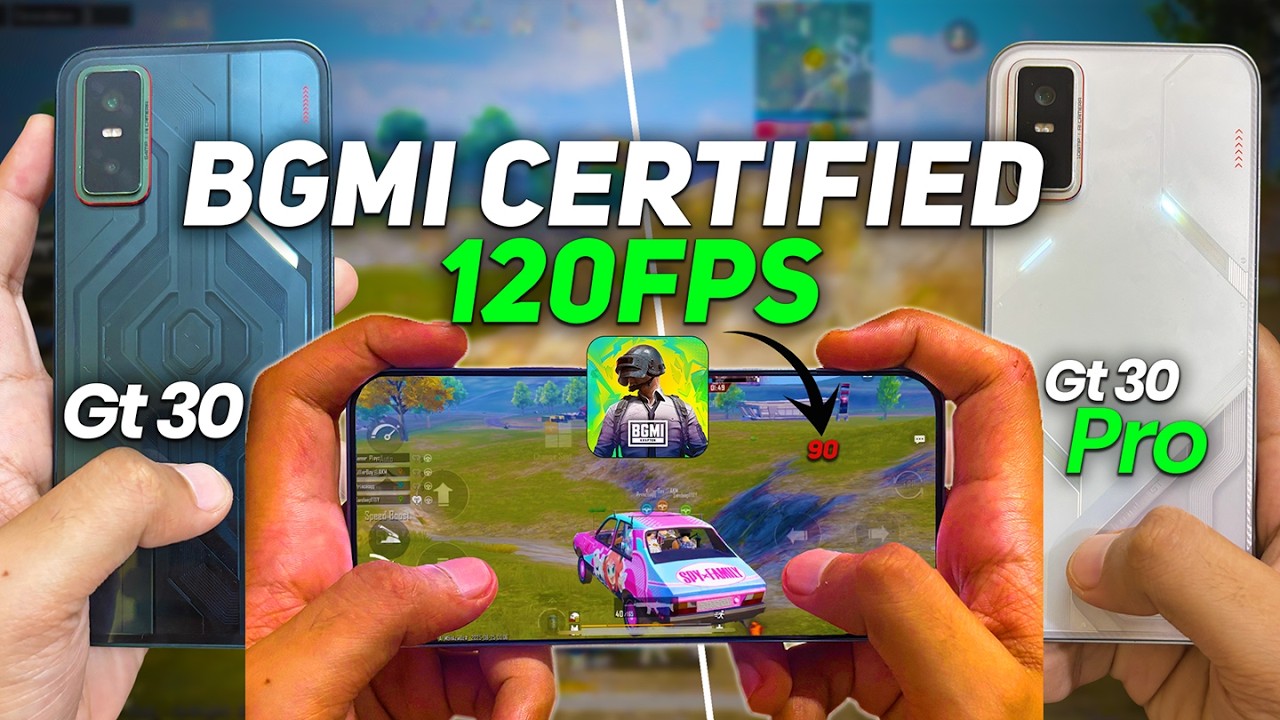 Infinix GT30 Vs GT30 Pro Bgmi & Pubg Mobile Test 2026 | Best Gaming Phone Under 30k? | Infinix GT30🔥
