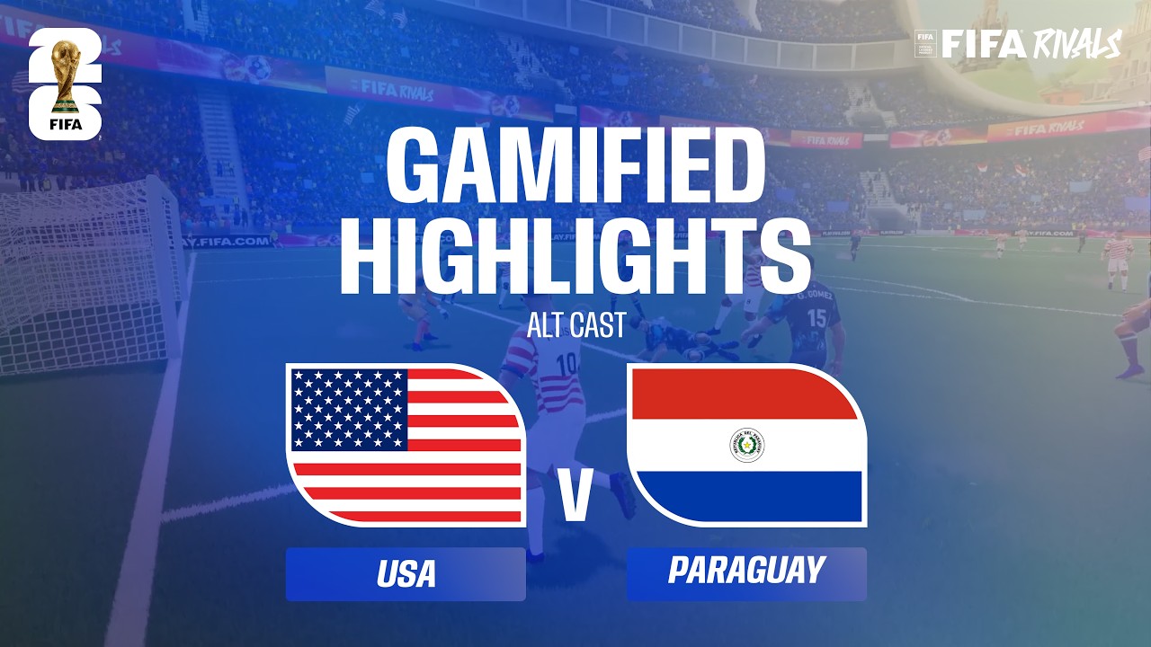 Alt Cast Highlights: USA v Paraguay | FIFA World Cup 2026