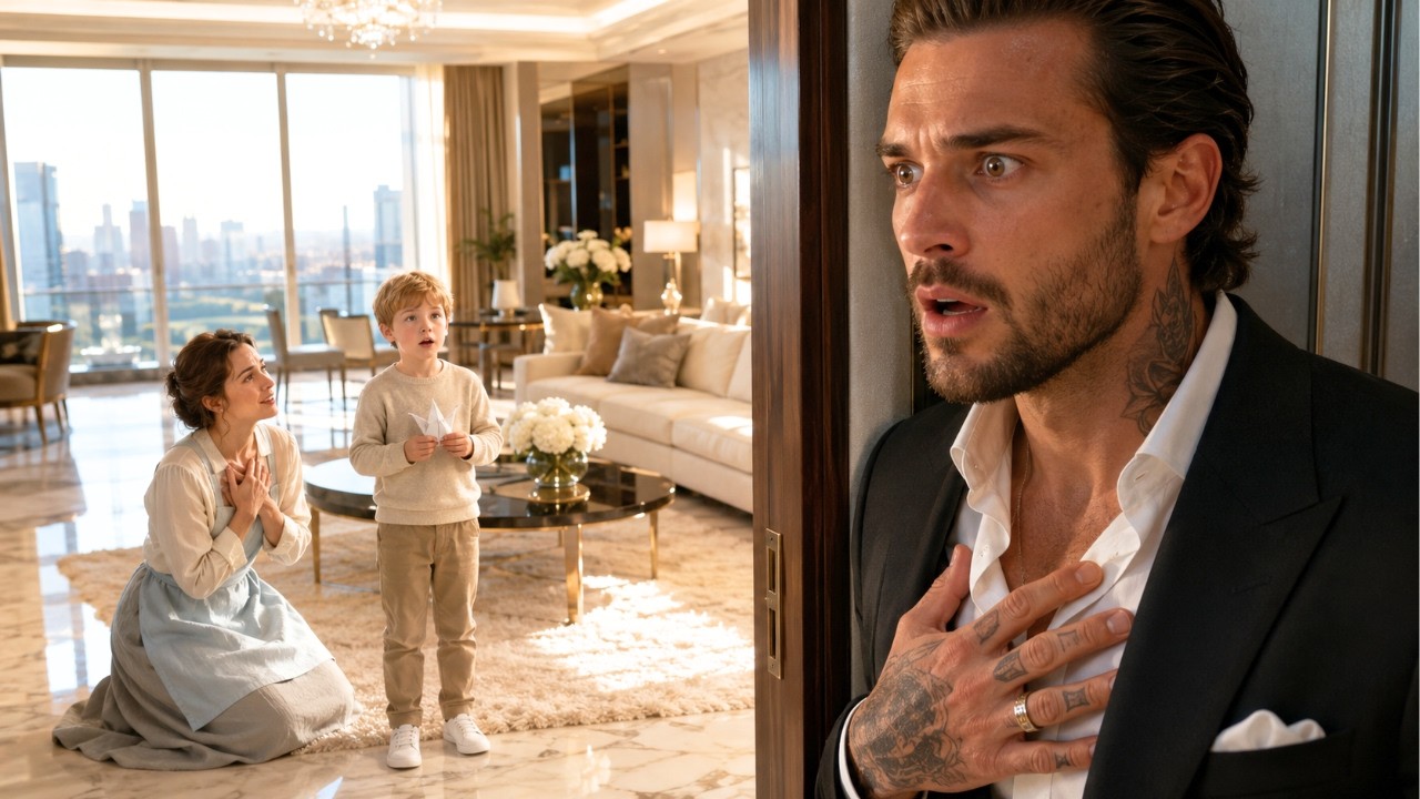 The Mafia Boss's Son Didn't Speak for 2 Years... Until the Maid Revealed a Secret background