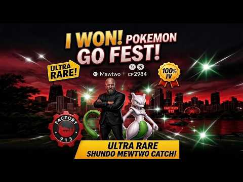 đ I Beat PokĂ©mon GO Fest Chicago 2026⊠Then THIS Happened! đ€Żâš (RAREST Mewtwo Ever?) #pokemon #mewtwo