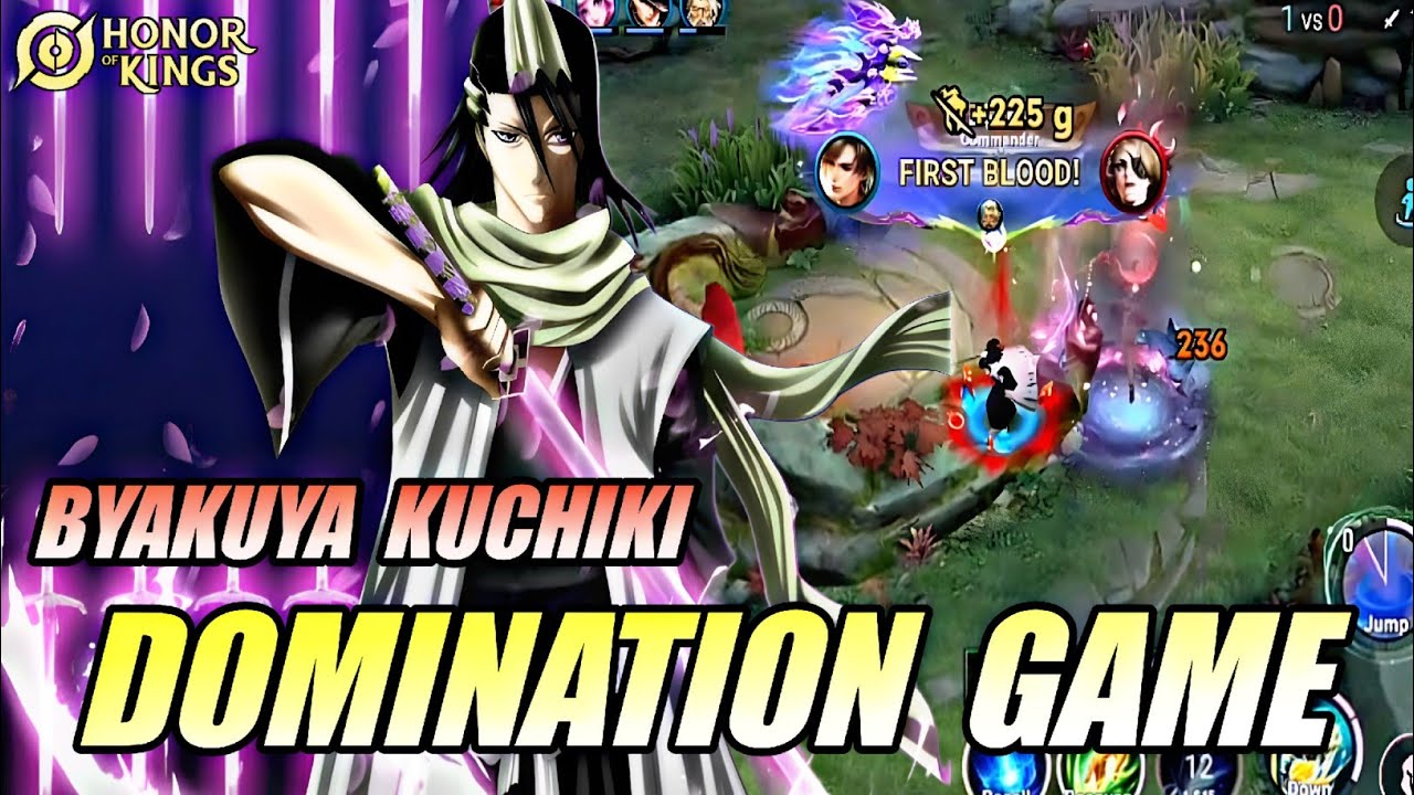 Honor Of Kings (HOK) - Byakuya KUCHIKI/Feyd Pro Technique Domination Game