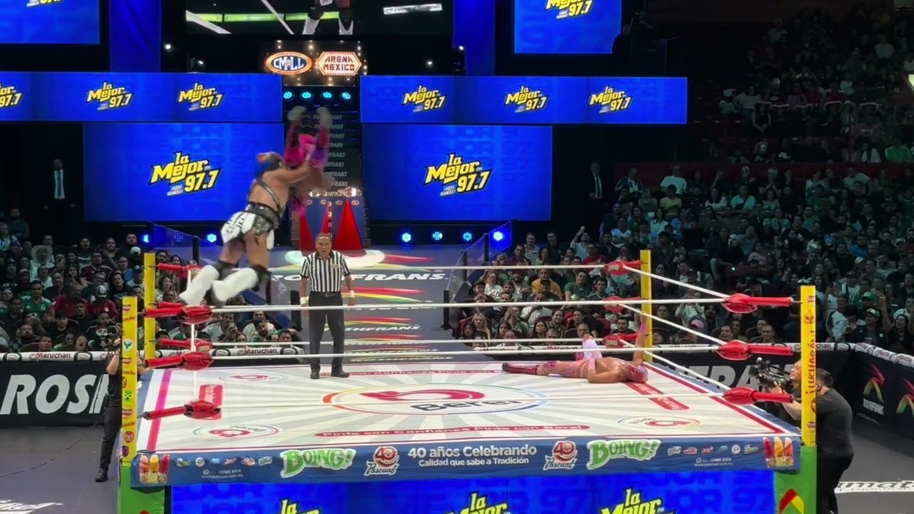 CMLL: The Beast Mortos y Sammy Guevara 🆚 Villano III Jr e Hijo del Villano III