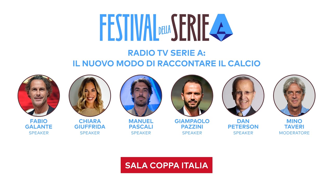 RADIO TV SERIE A | GALANTE, PAZZINI, JEDA e PASCALI al FESTIVAL della SERIE A
