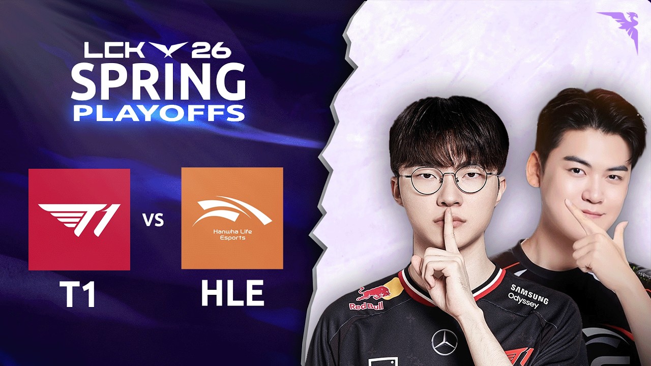 Es geht um den Einzug ins Finale und MSI! | BO5 GAME 1 - T1 vs HLE | LCK 2026 Split 2 Playoffs