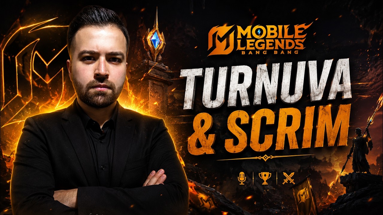 Gürkan KURNAZ SUNUMU İLE 5 VS 5 TURNUVA MAÇLARI | MTCL SCRIM | Mobile Legends Bang Bang #mlbb