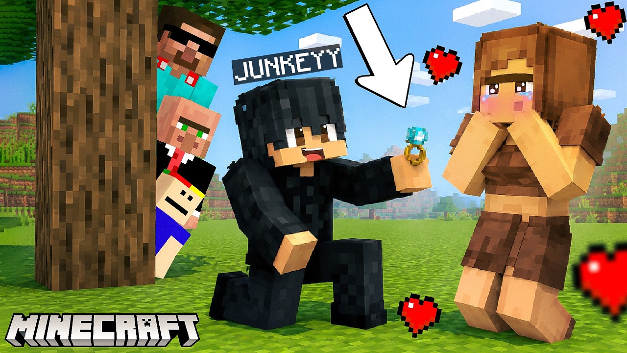Dating Every FEMALE MOB in Minecraft! background