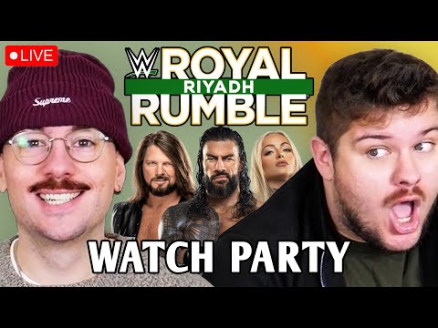 WWE ROYAL RUMBLE WATCH PARTY! w/ @johnmoonsault and @JimmyFromTheQ