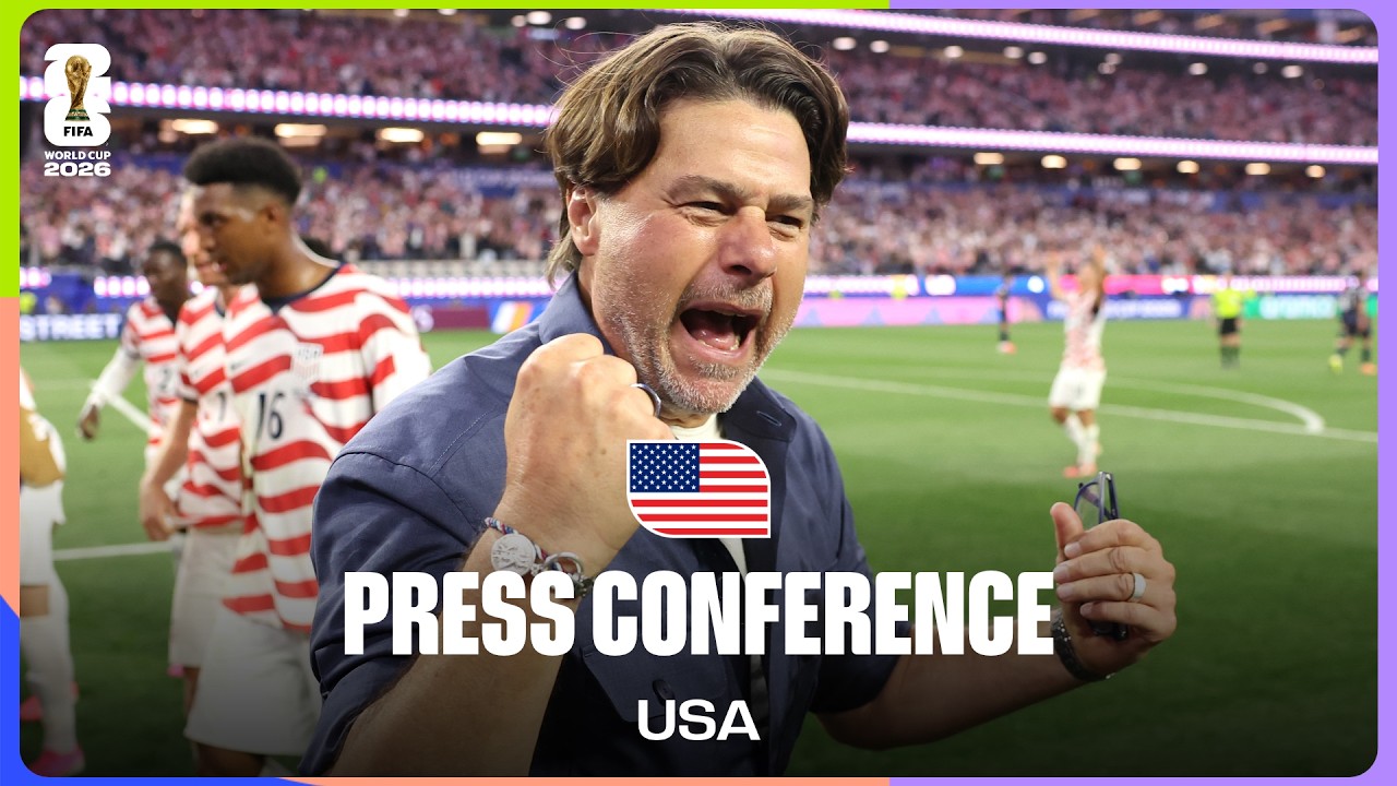 Post-Match Press Conference: USA's Mauricio Pochettino On 4-1 Win Over Paraguay background