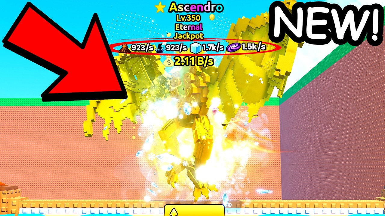 I MAX TRAIT FARMED ETERNAL ASCENDRO Brainrot in Escape Tsunami...