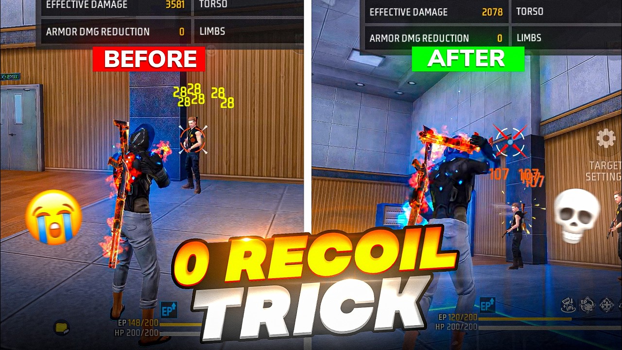 Secret Trick - Increase Accuracy Like Panel Users On Mobile ๐ณ | How To Increase Accuracy Free Fire