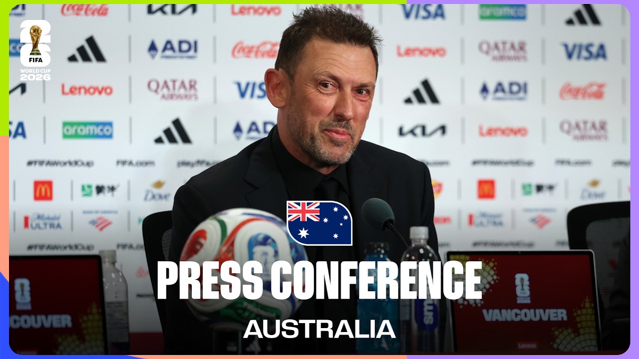 Post-Match Press Conference: Australia's Tony Popovic On 2-0 Win Against Turkiye