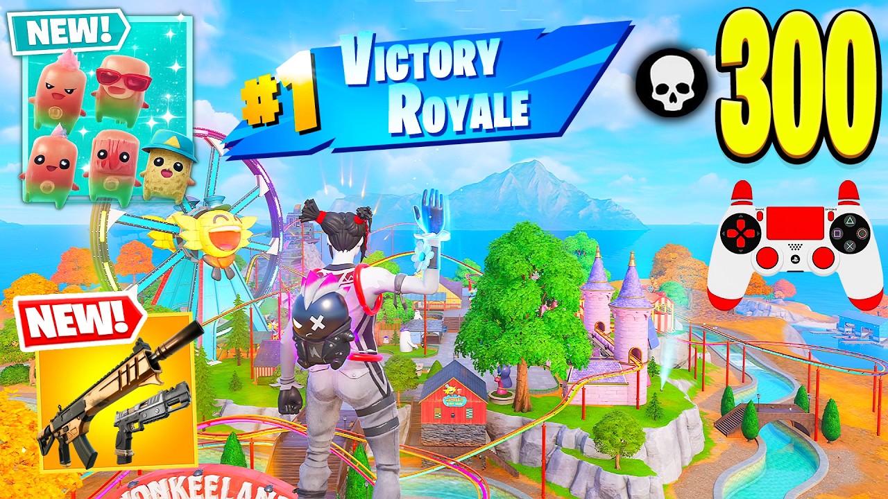 300 Elimination Fortnite gameplay Wins Squads Runners! (Fortnite Chapter 7 season 3)