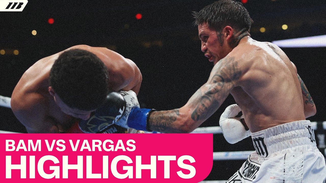 Bam Rodriguez Knocks Out Vargas To Become Three-Weight World Champ | Matchroom Boxing