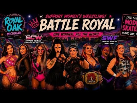 SCW / SFW: Women's Battle Royal Rumble 6/13/26