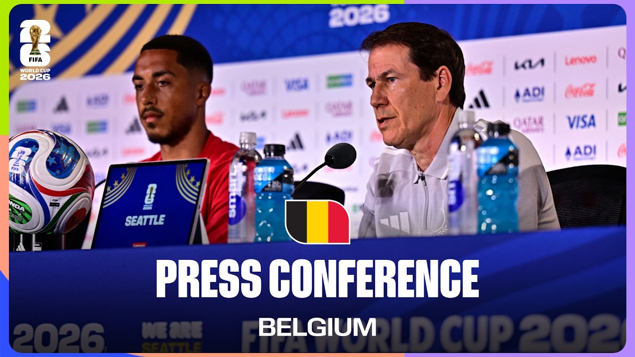 Belgium On Playing Egypt | Rudi Garcia & Youri Tielemans Take Questions