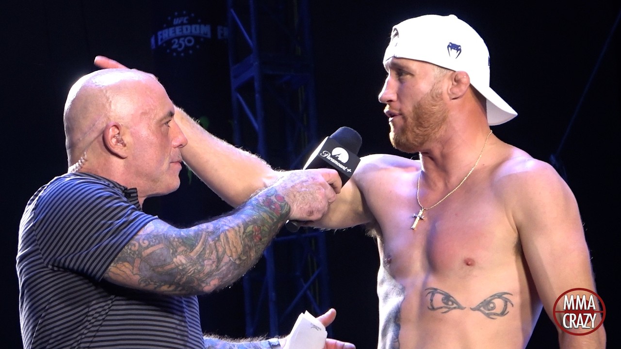 Justin Gaethje LAST WORDS to Ilia Topuria “I will take his 0 from him tomorrow night”