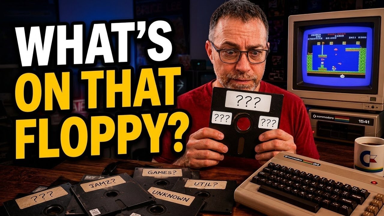 I Found Another Box of Mystery Commodore 64 Floppy Disks