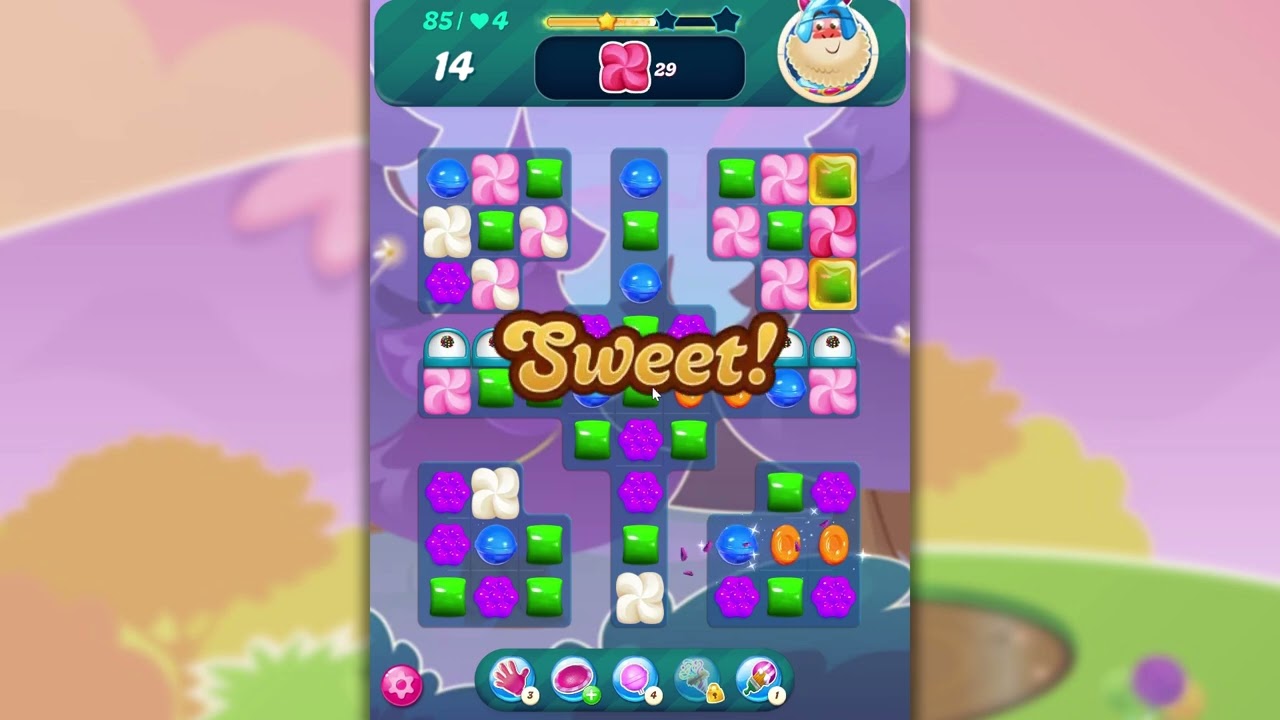Candy Crush Saga Level 85 | NO BOOSTERS