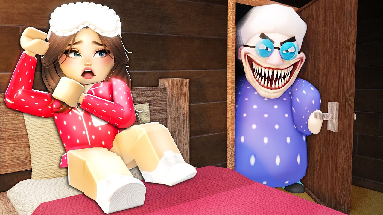I SURVIVED A NIGHT AT GRANDMA'S HOUSE In Roblox...