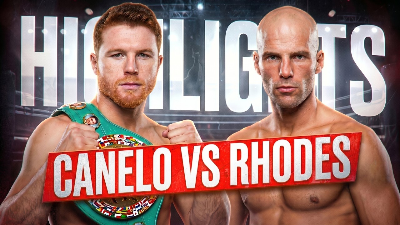 Boxing Masterclass! Canelo Alvarez (MEXICO) vs Ryan Rhodes (UK) | Fight Highlights