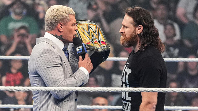 Cody Rhodes trades slaps with Sami Zayn in a heated exchange: SmackDown highlights, June 12, 2026 background