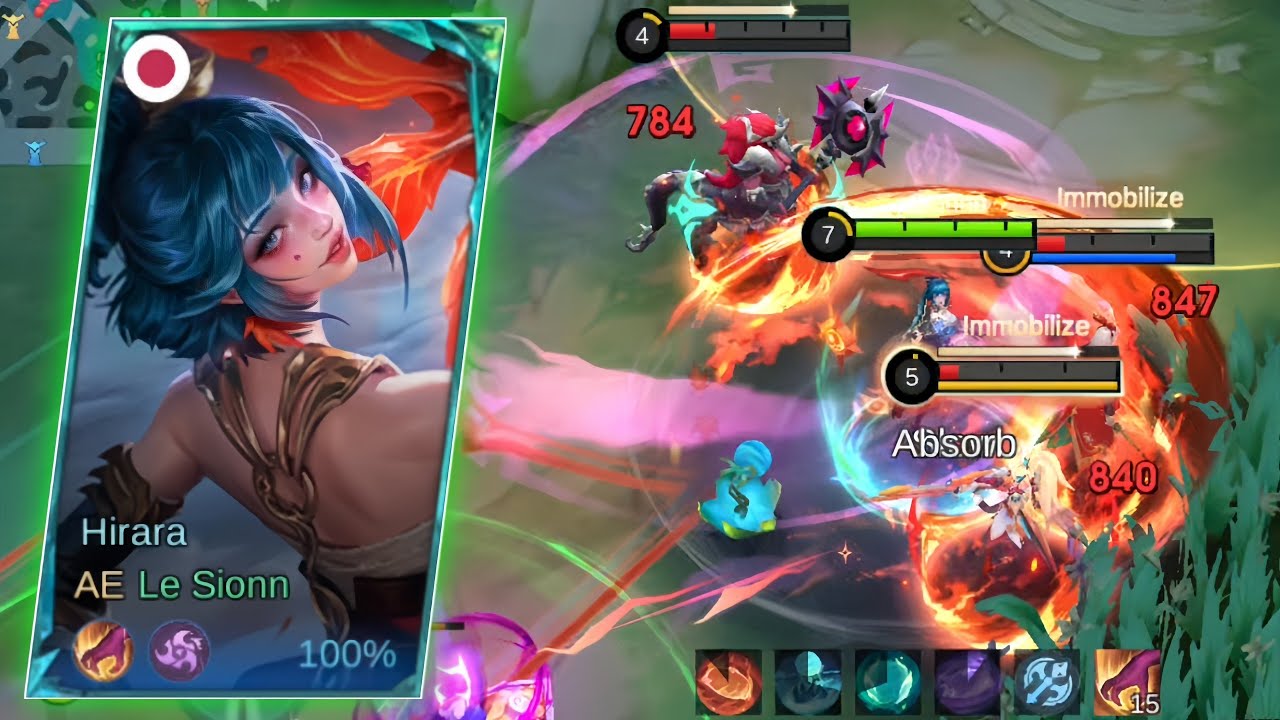 NEW HERO HIRARA BROKEN ASSASSIN HYPER - MOBILE LEGENDS