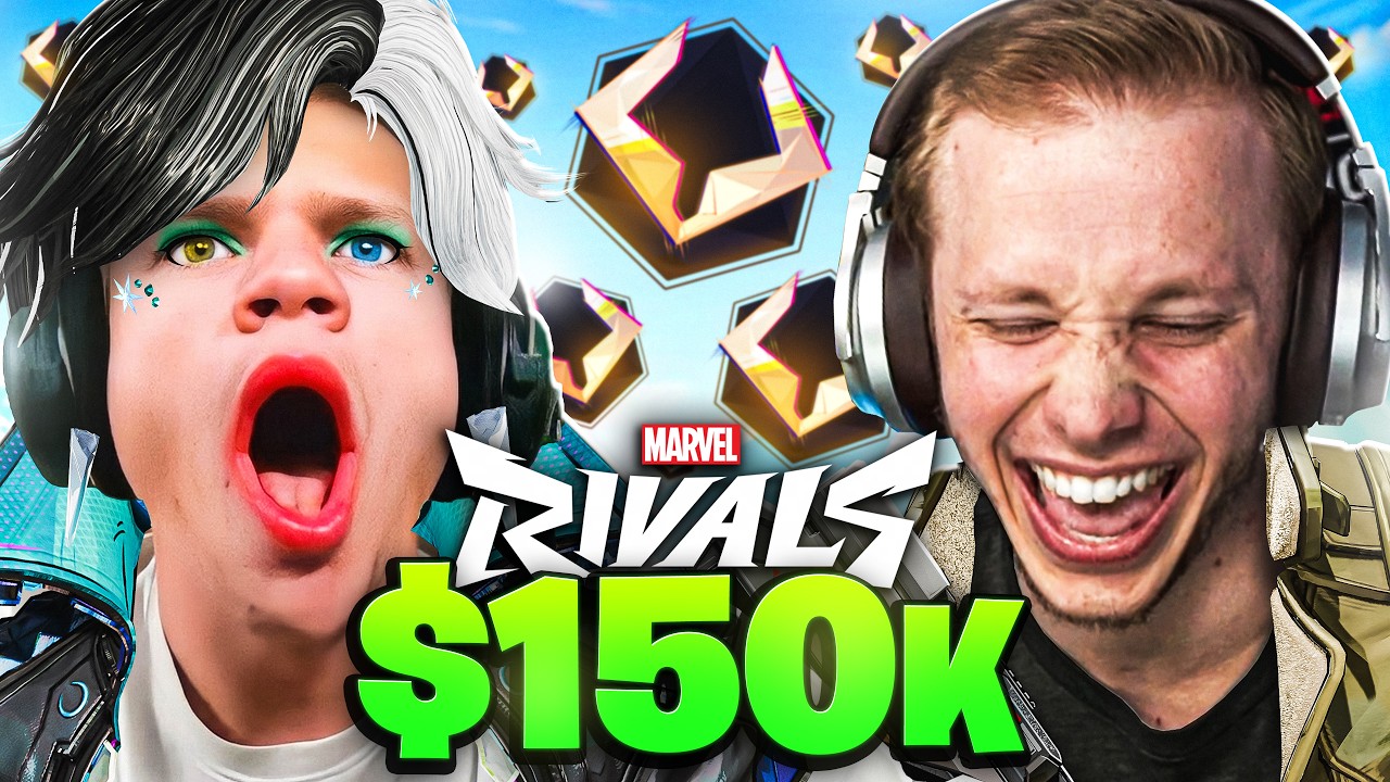 Teaching Jynxzi Marvel Rivals For A $150,000 Tournament...
